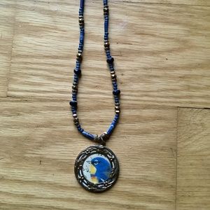 Super cute bird necklace